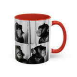 Monkey Photo Booth Accent Coffee Mug