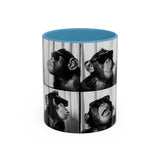Monkey Photo Booth Accent Coffee Mug