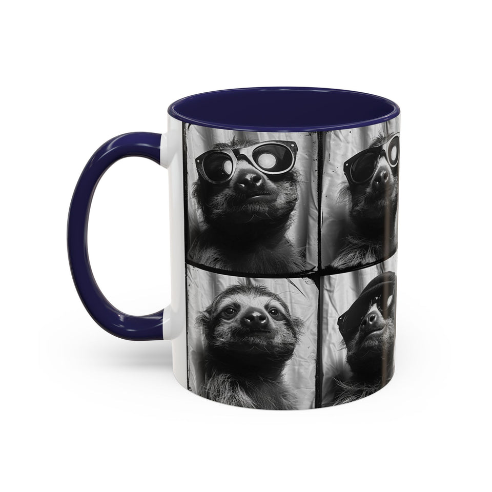 Sloth Photobooth Coffee Mug (11, 15oz)