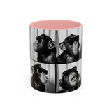 Monkey Photo Booth Accent Coffee Mug