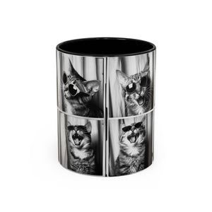 Tabby Cat Accent Coffee Mug, 11oz