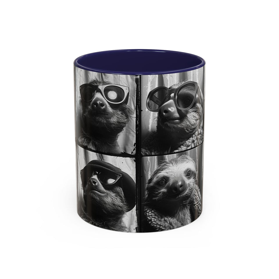 Sloth Photobooth Coffee Mug (11, 15oz)