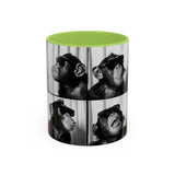Monkey Photo Booth Accent Coffee Mug