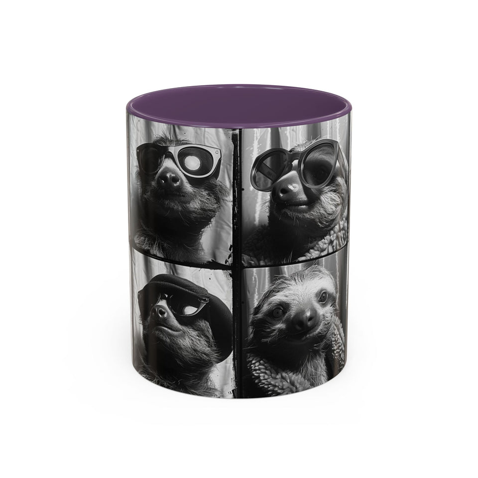 Sloth Photobooth Coffee Mug (11, 15oz)