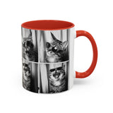 Tabby Cat Accent Coffee Mug, 11oz
