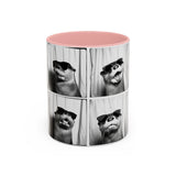 Otter Photo Booth Accent Coffee Mug, 11oz