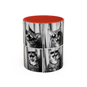 Tabby Cat Accent Coffee Mug, 11oz