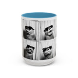 Otter Photo Booth Accent Coffee Mug, 11oz