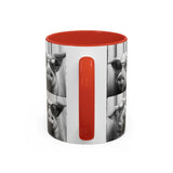 Pig Photo Booth Accent Coffee Mugs