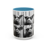 Pig Photo Booth Accent Coffee Mugs