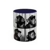 Monkey Photo Booth Accent Coffee Mug