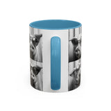 Pig Photo Booth Accent Coffee Mugs