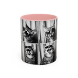 Tabby Cat Accent Coffee Mug, 11oz