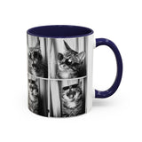 Tabby Cat Accent Coffee Mug, 11oz