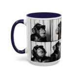 Monkey Photo Booth Accent Coffee Mug