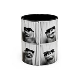 Otter Photo Booth Accent Coffee Mug, 11oz
