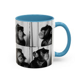 Monkey Photo Booth Accent Coffee Mug