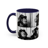 Monkey Photo Booth Accent Coffee Mug