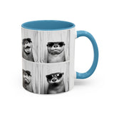 Otter Photo Booth Accent Coffee Mug, 11oz