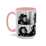 Monkey Photo Booth Accent Coffee Mug