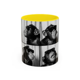 Monkey Photo Booth Accent Coffee Mug