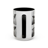 Pig Photo Booth Accent Coffee Mugs