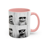 Otter Photo Booth Accent Coffee Mug, 11oz