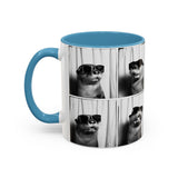 Otter Photo Booth Accent Coffee Mug, 11oz