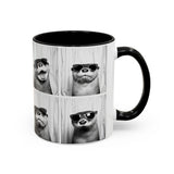 Otter Photo Booth Accent Coffee Mug, 11oz