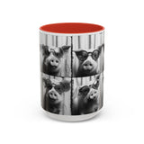 Pig Photo Booth Accent Coffee Mugs