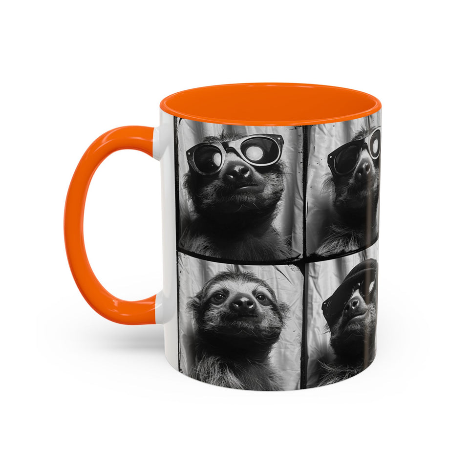 Sloth Photobooth Coffee Mug (11, 15oz)