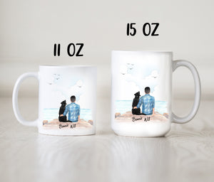 Personalized Custom Dog Dad Coffee Mug